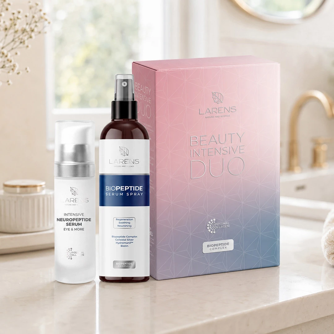 Rewolucja w pielęgnacji anti-ageing. Starannie skomponowany zestaw dwóch produktów sygnowanych przez Larens